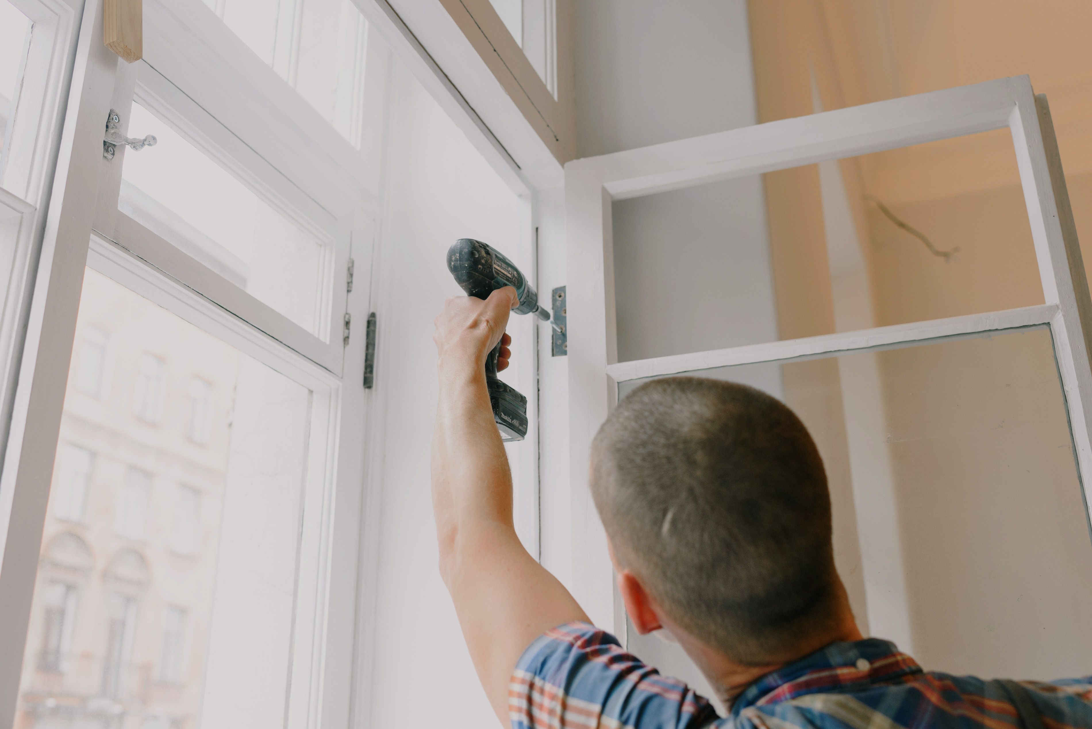 Sliding glass doors